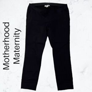 Motherhood‎ Maternity | Black Capri Pants Size Small